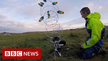 How spinning kites could power your home - BBC News