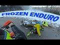 2 Stroke Dirt Bikes On Snow - Deadly Ice Killer Machine