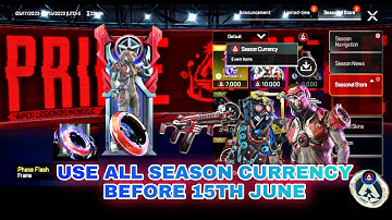 APEX MOBILE SEASON STORE RESET IN 2 DAYS | BUY WHATEVER YOU WANT ASAP BEFORE JUNE 15 SEASON 1.5