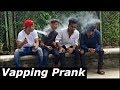 VAPPING PRANK IN PUBLIC (Gone Wrong)