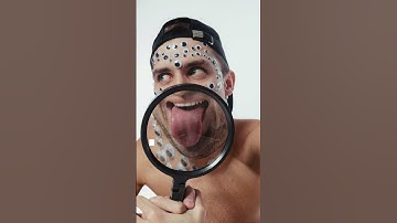 Your Tongue is as Unique as Your Fingerprint! 👅✨ #shorts #facts #tongue #pattern