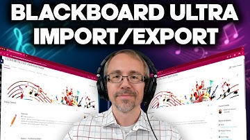How to Export Your Course in a snap in Blackboard Ultra!