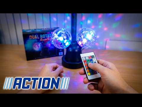 Now You Can Get The Party Started! .. Dual Rotating LED Disco Light 👌