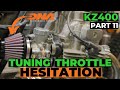 Tuning carburetors for throttle lag  hesitation