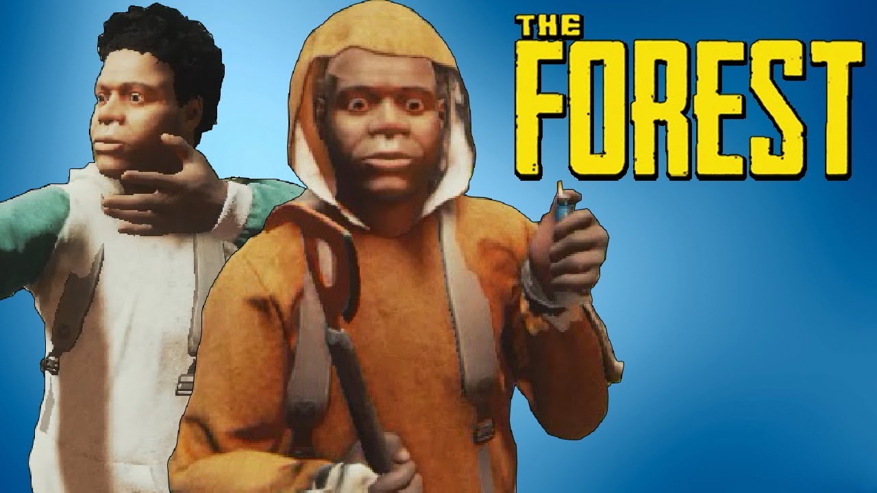 The Forest Smesni Momenti   PREZIVLJAVANJE DVA IDIOTA! (TAJNA VRATA)