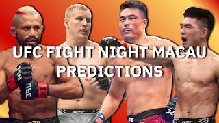 UFC Fight Night Macau: Song Yadong vs Deiveson Figueiredo Full Card Predictions and Breakdown