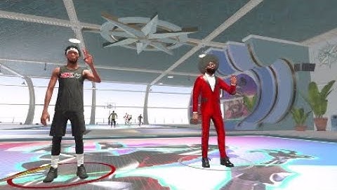 NBA 2K22 current gen my new 2 way slasher build is INSANE!!!