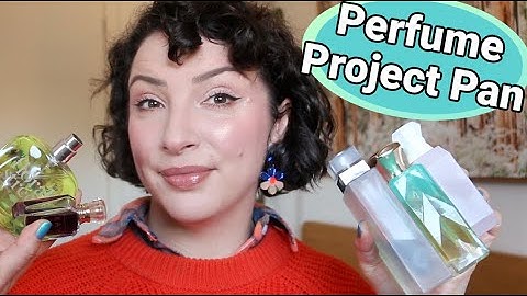 Using up my fragrances - Perfume Project Pan intro
