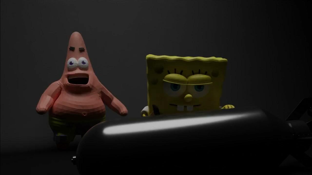 Careful Spongebob (Short Animation in Blender) YouTube
