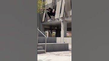 Connor wine proper kickflip down a 3 block