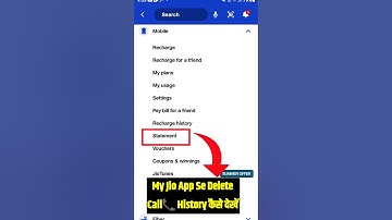 My Jio App Se Delete Call History Kaise Dekhe | delete call history kaise dekhe #shorts #2024#tech