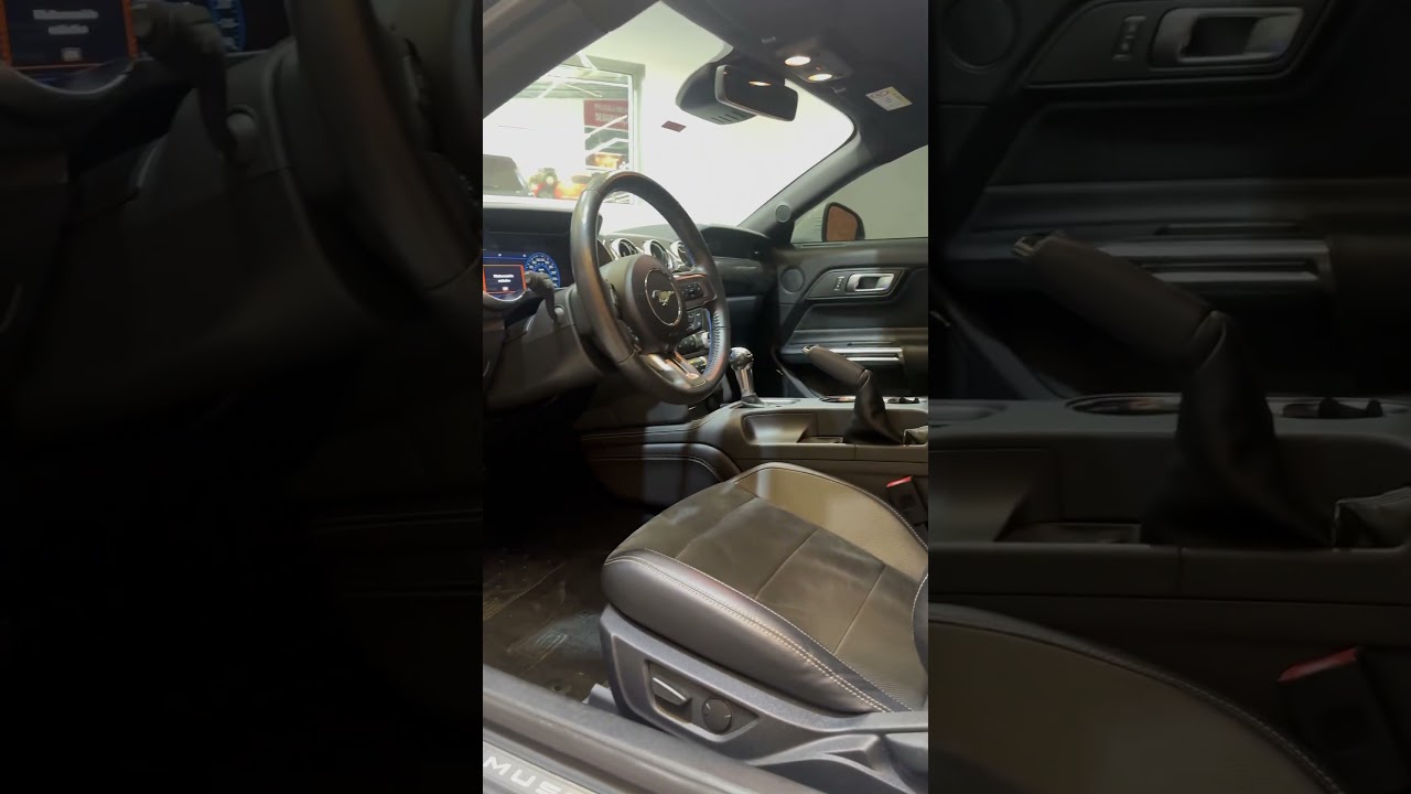 Mustang 2020 - alto falantes 3 vias + subwoofer e tratamento acustico