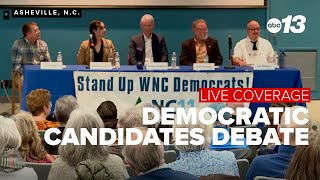 Democratic candidates debate at A-B Tech