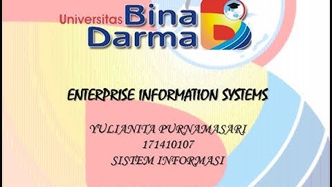 Jenis jenis sistem informasi (ERP, SCM, CRM)