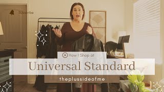 How I Shop @ Universal Standard | Try On + Tips
