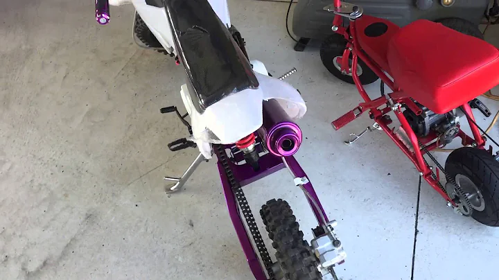 Custom built crf50 walk around