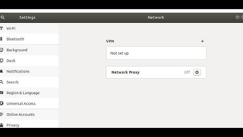ethernet connection is not working ubuntu