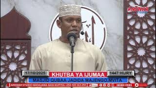 TAHADHARI KWA FAMILIA ||SHEIKH ALI ABUBAKAR | KHUTBA YA IJUMAA