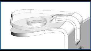 Apply 10 Degree Overbend to Leg with a Rib Profile