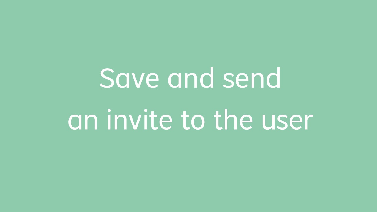 Engage Your People  - How to add your users