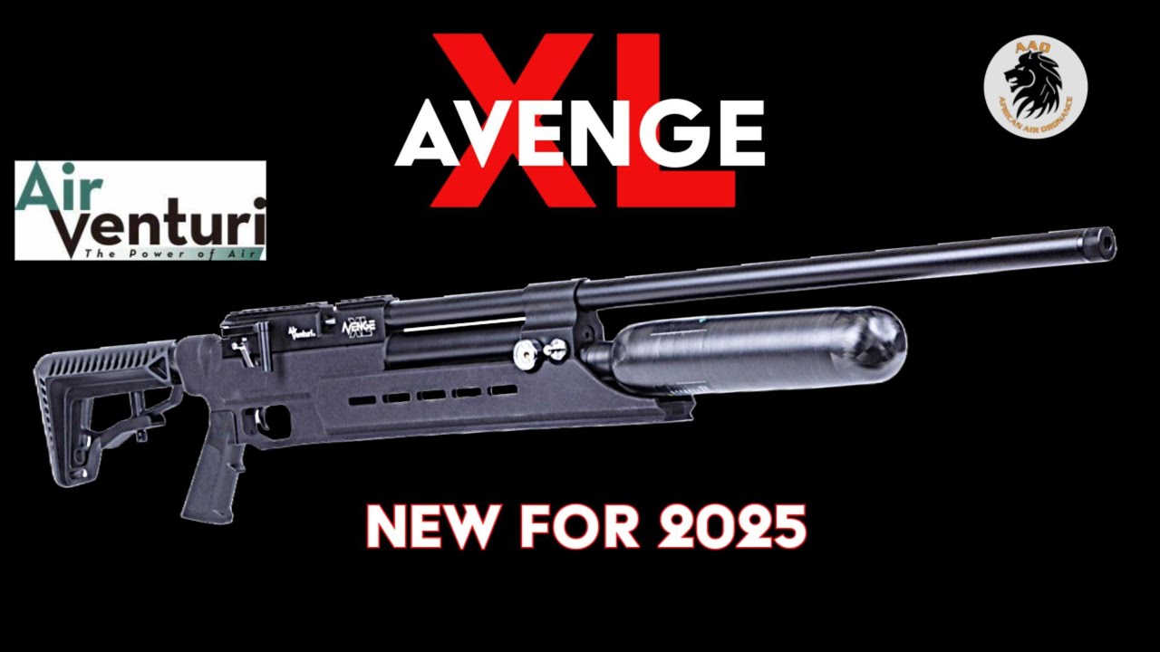 Air Venturi Avenge-XL | Новинка 2025 года — презентация лучшей пневматической винтовки PCP!