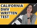 California DMV Written Test 2022 (60 Questions with Explained Answers)