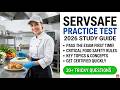 ServSafe Practice Test ServSafe Study Guide 2026 Practice Test Questions