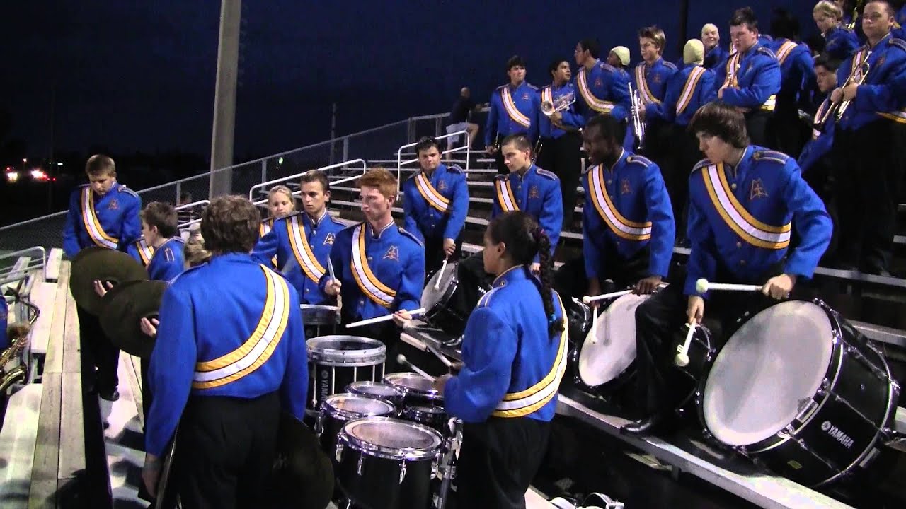 Pocco Martin County High School Marching Band Stand Tunes 2013