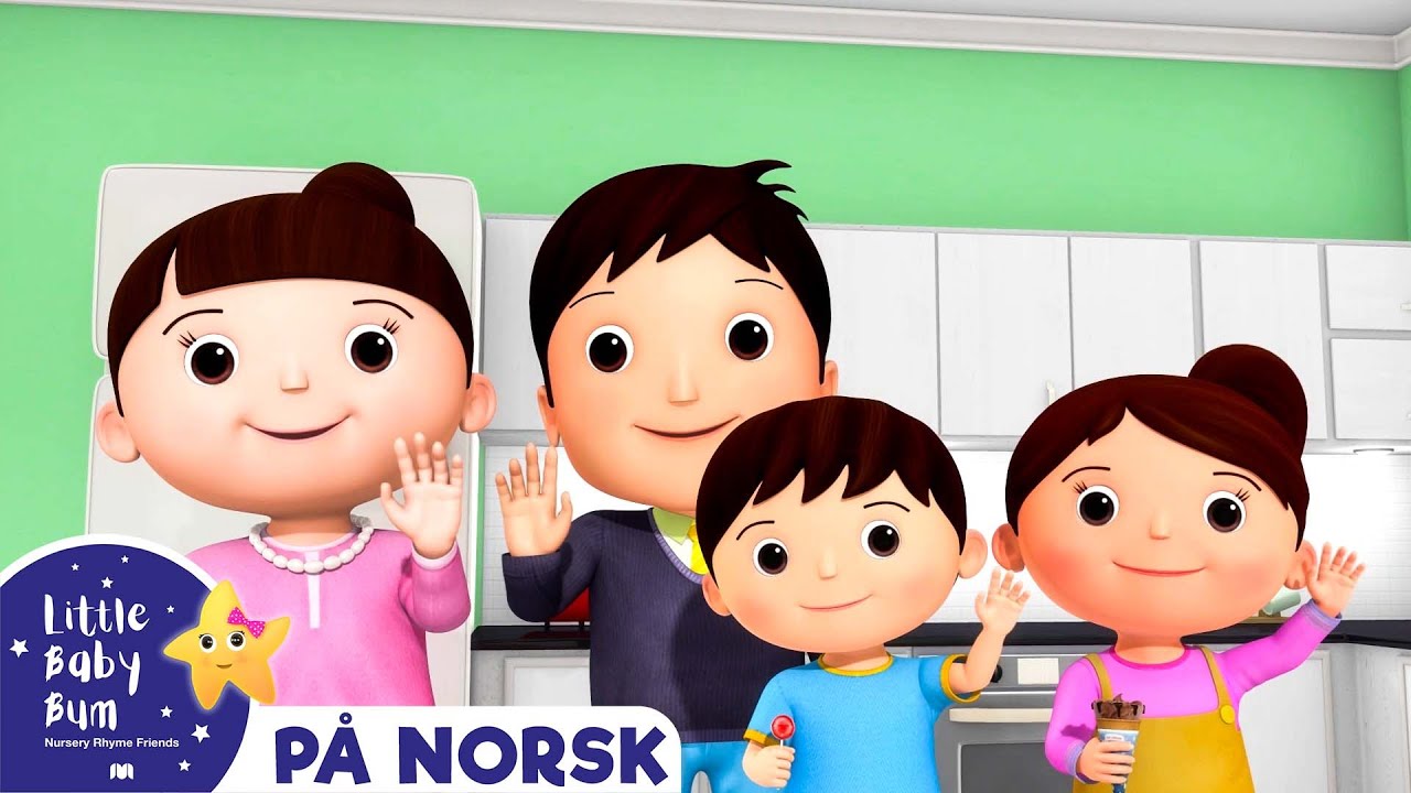 Johnny Johnny Yes papa | Little Baby Bum Norsk | Babysanger