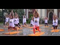 Yoga flash in sofia for international day of yoga 2020