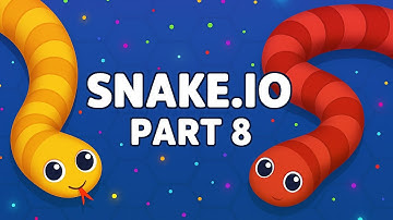 🐍 Snake.io - Fun Snake .io Games Walkthrough Part 8 | Mobile Gameplay (Android/iOS)