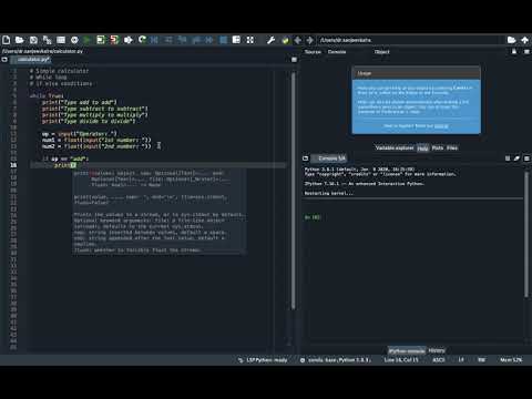 Python Calculator. Basic calculator for beginners.