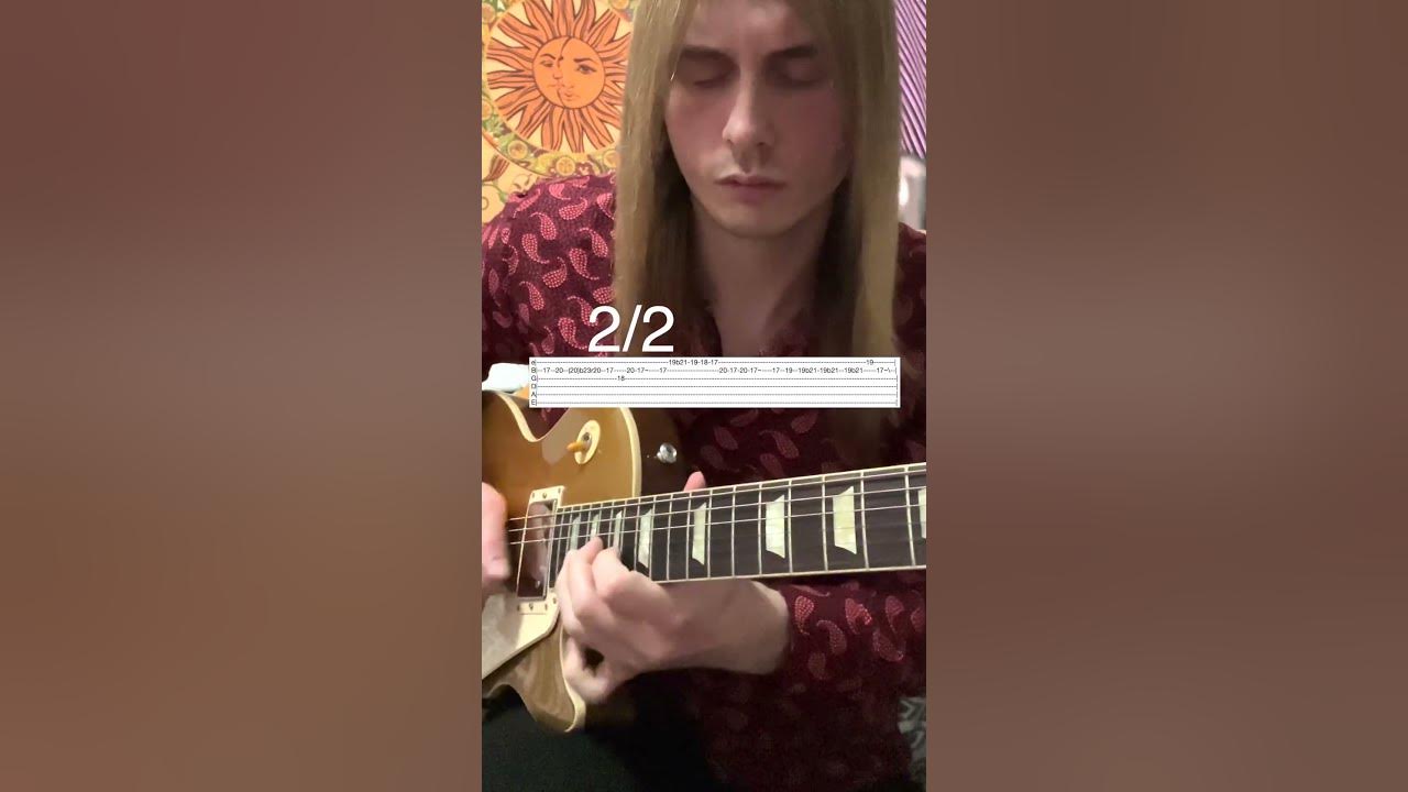 Led Zeppelin - Whole Lotta Love (Guitar Solo Cover) With Tabs