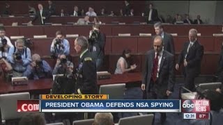 NSA director defends surveillance program