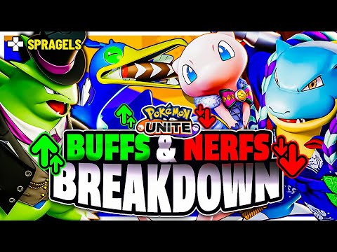 NEW Pokemon Unite Patch FULL BREAKDOWN