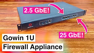 25 Gigabit Beast! Brand new 1U Firewall Appliance from Gowin - GW-BS-1UR1