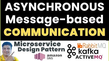 Asynchronous Message Based Communication Design Pattern for Microservice Explained with Examples