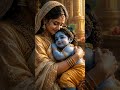भगवान भी मां की गोद में बच्चा बन जाते हैं ❤️ #shorts #krishna #yashoda #sanatandharma #hindishorts