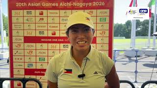 Bianca Pagdanganan Sur Sa Campagne De Golf Aux Jeux Asiatiques, Lexpérience En Équipe Et La Prog...
