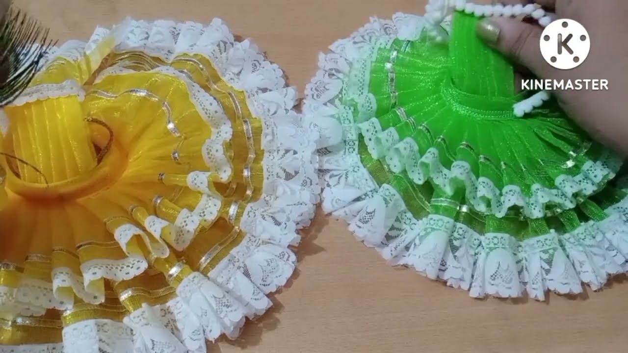 Very easy and beautiful dress aur pagdi for kanha g