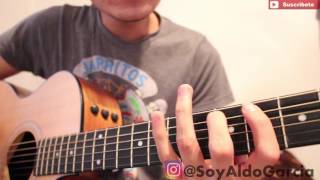 Video thumbnail of "Como tocar "Culpable Tu" Alta Consigna TUTORIAL DE GUITARRA @AldoGarcia"