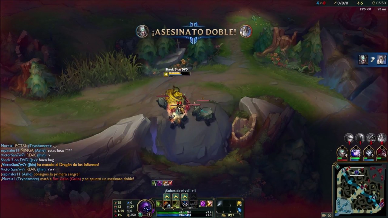 Infinite E bug Jhin Patch 7.12