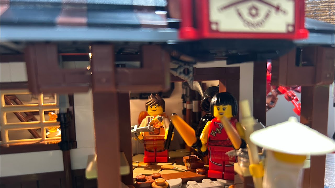 How to make the Ultimate🔥 Lego Four Weapons Blacksmith Set 71858 the perfect display