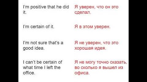 CERTAINTY AND UNCERTAINTY. English texts and dialogues for beginners.