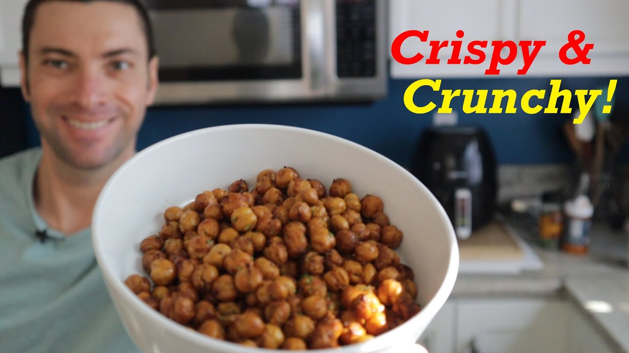 Homemade air fryer chickpeas savory or sweet! YouTube