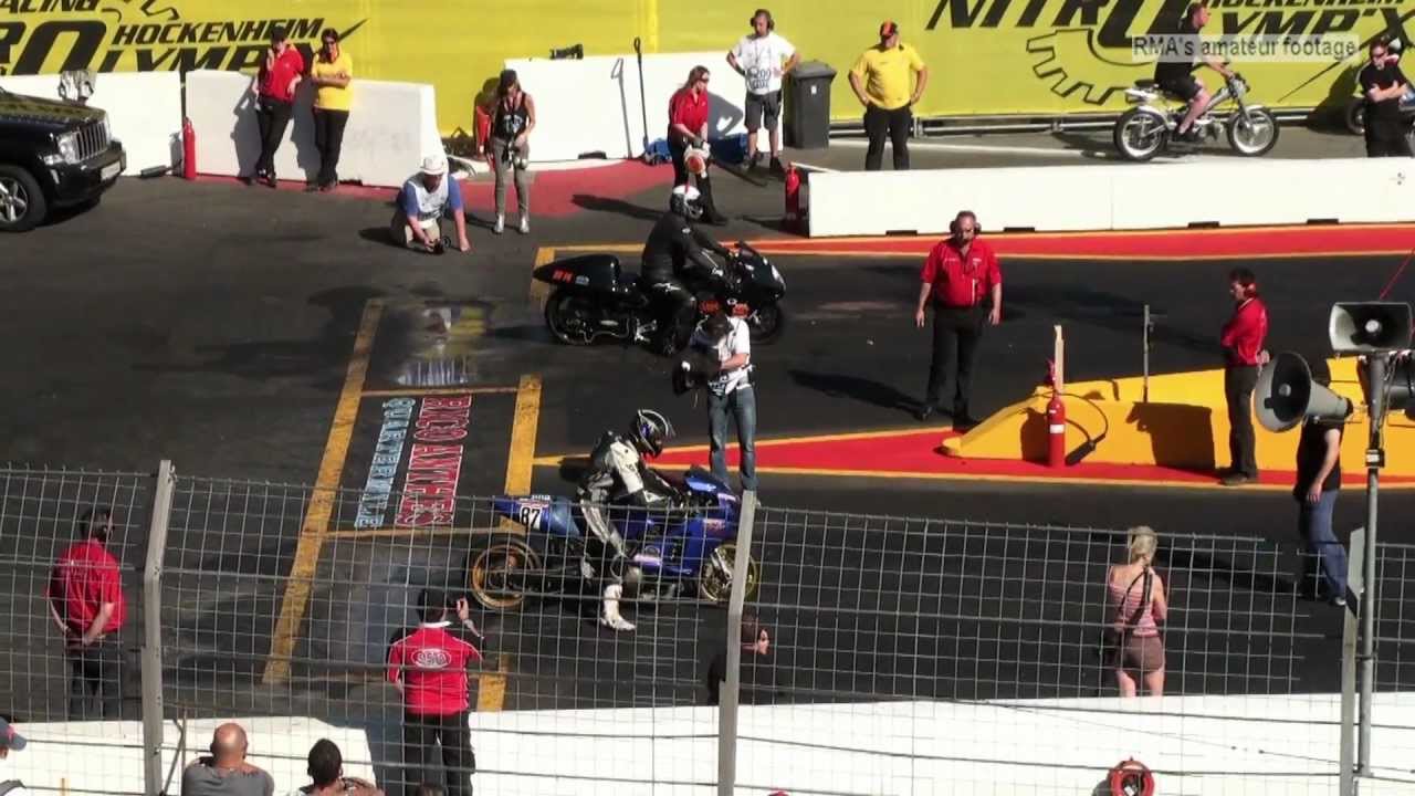 Drag Racing 2012 - Super Street Bike Elimination Rd. #1 - NitrOlympX Hockenheim
