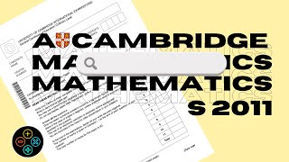 A Level Pure Mathematics P1 May June 2011 Paper 11 9709/11