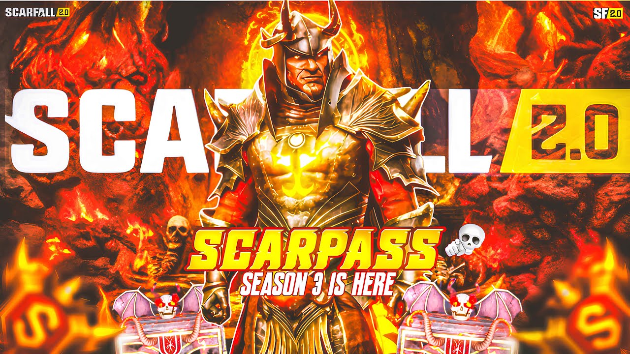 🤩SCARFALL 2.0 LIVE STREAM & 😍SEASON 3 SCARPASS 😱 & JOIN TEAM CODE NEW CHRISTMAS EVENT