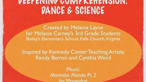 Arts Integration Connections: Science - Integrating Science and Dance