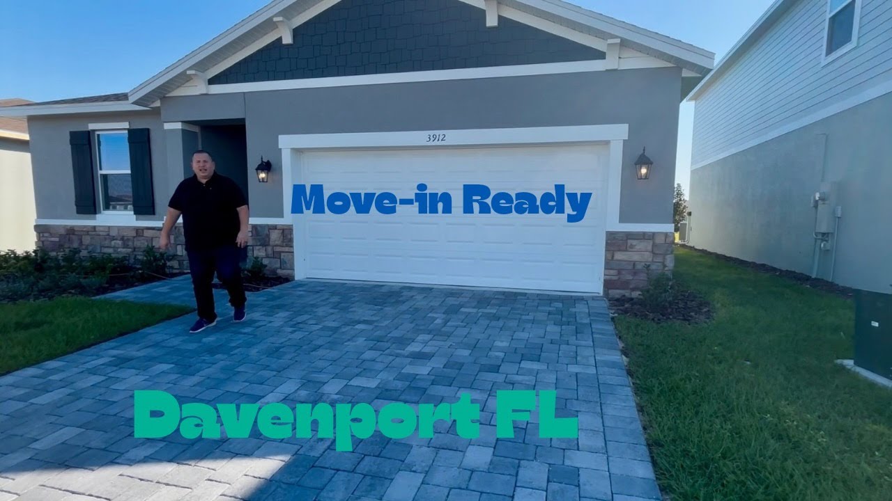 New Construction homes in Davenport, FL - Move-in Ready at Wynnstone.